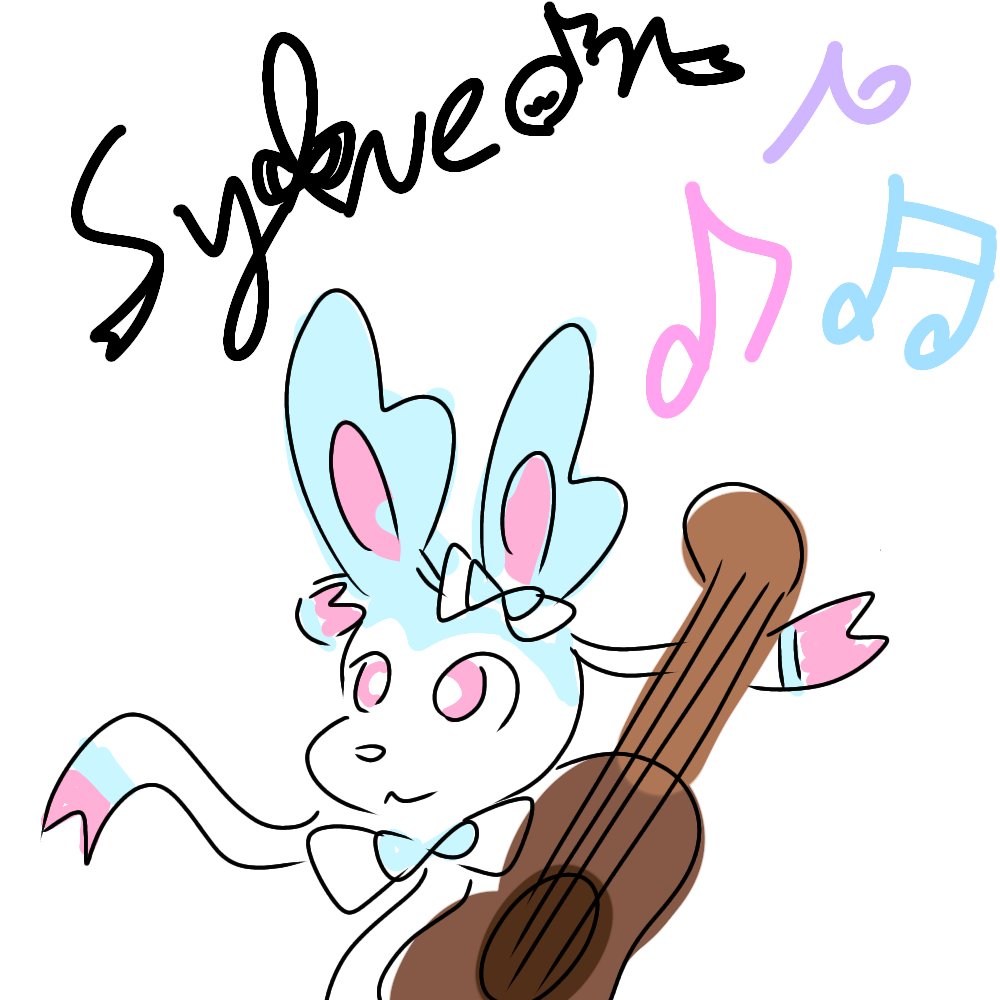 Sylveon Playing Violin by Lipark